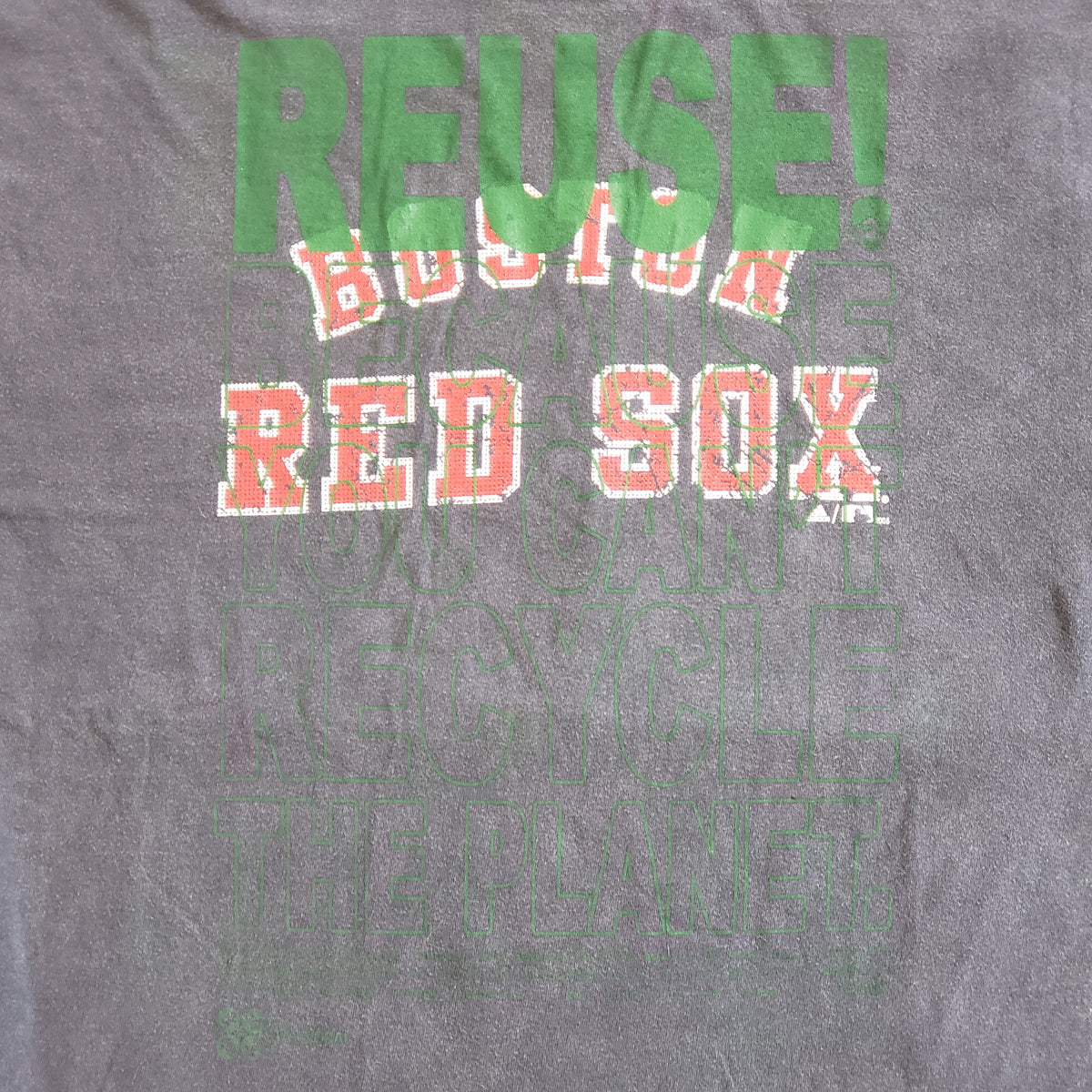 One of a Kind (Men's L) REUSE! Boston Red Sox Baseball T-Shirt – STAY VOCAL
