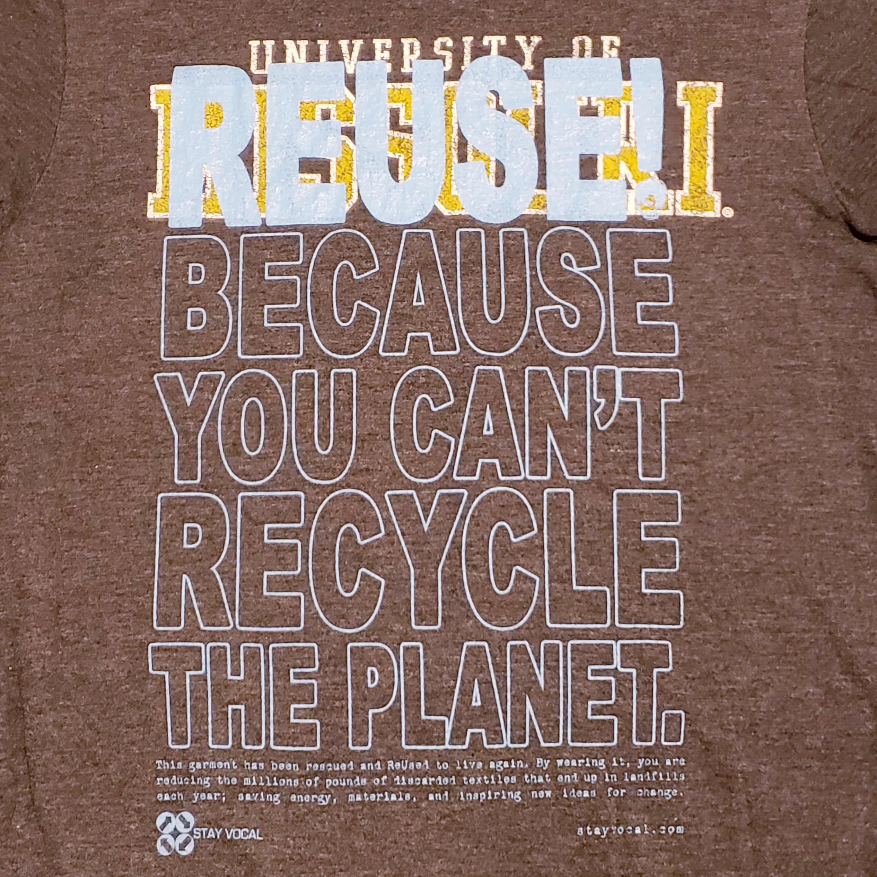 One of a Kind (Men's M) REUSE! University of Missouri T-Shirt