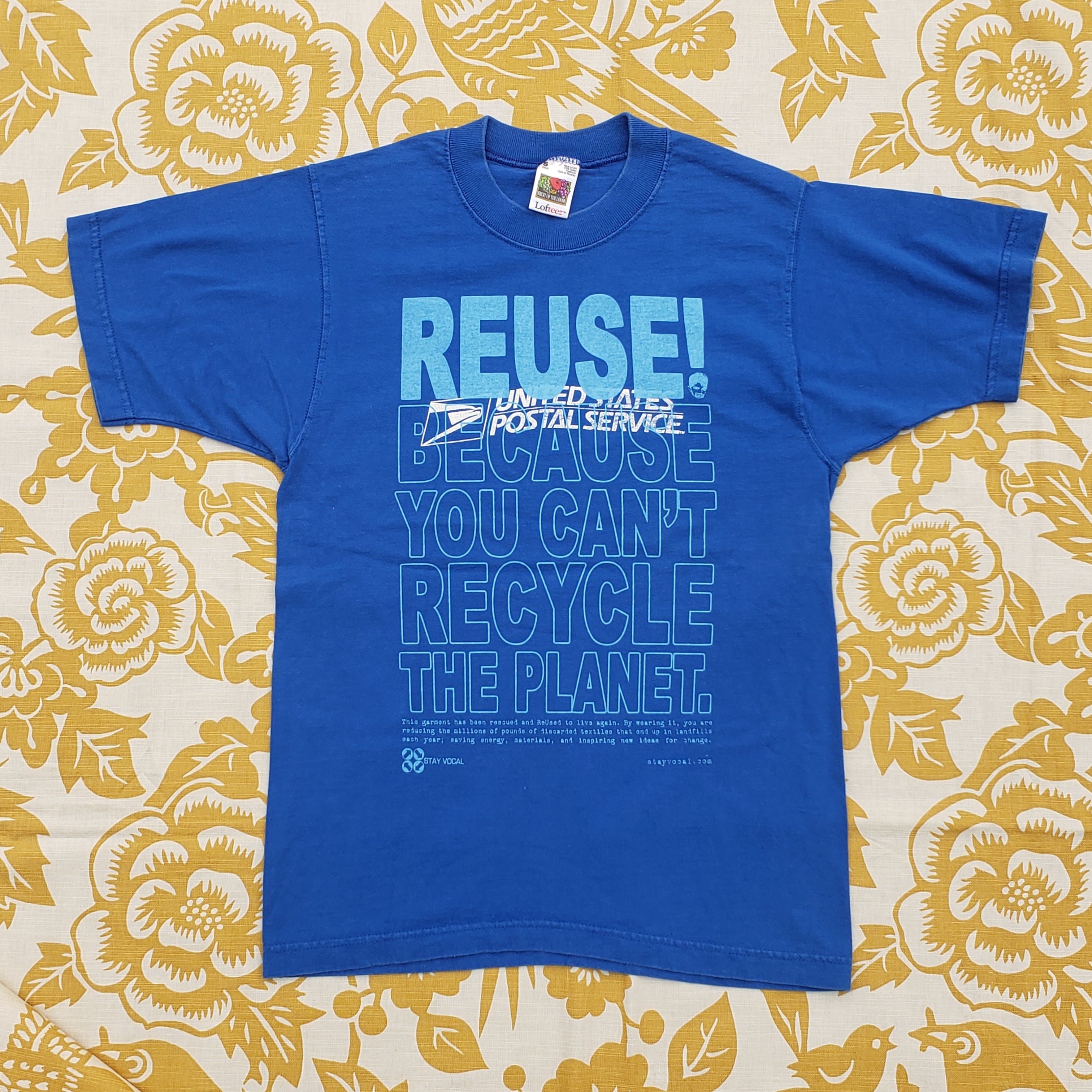 One of a Kind (Men's S) REUSE! USPS T-Shirt