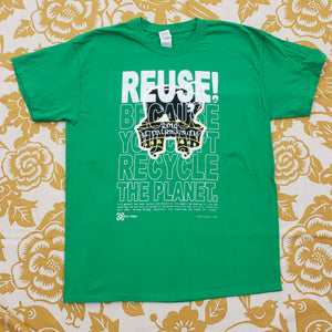 One of a Kind (Men's L) REUSE! St. Patrick's Day Bear T-Shirt