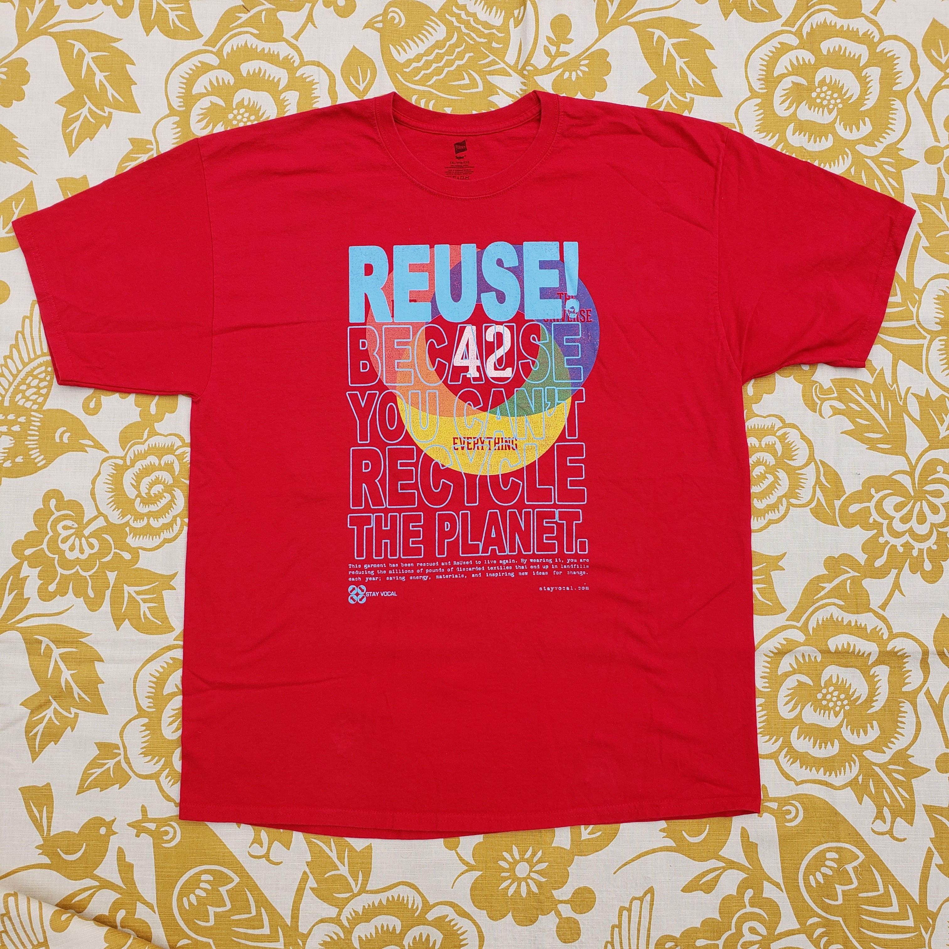 One of a Kind (Men's XXL) REUSE! 42 is Everything T-Shirt