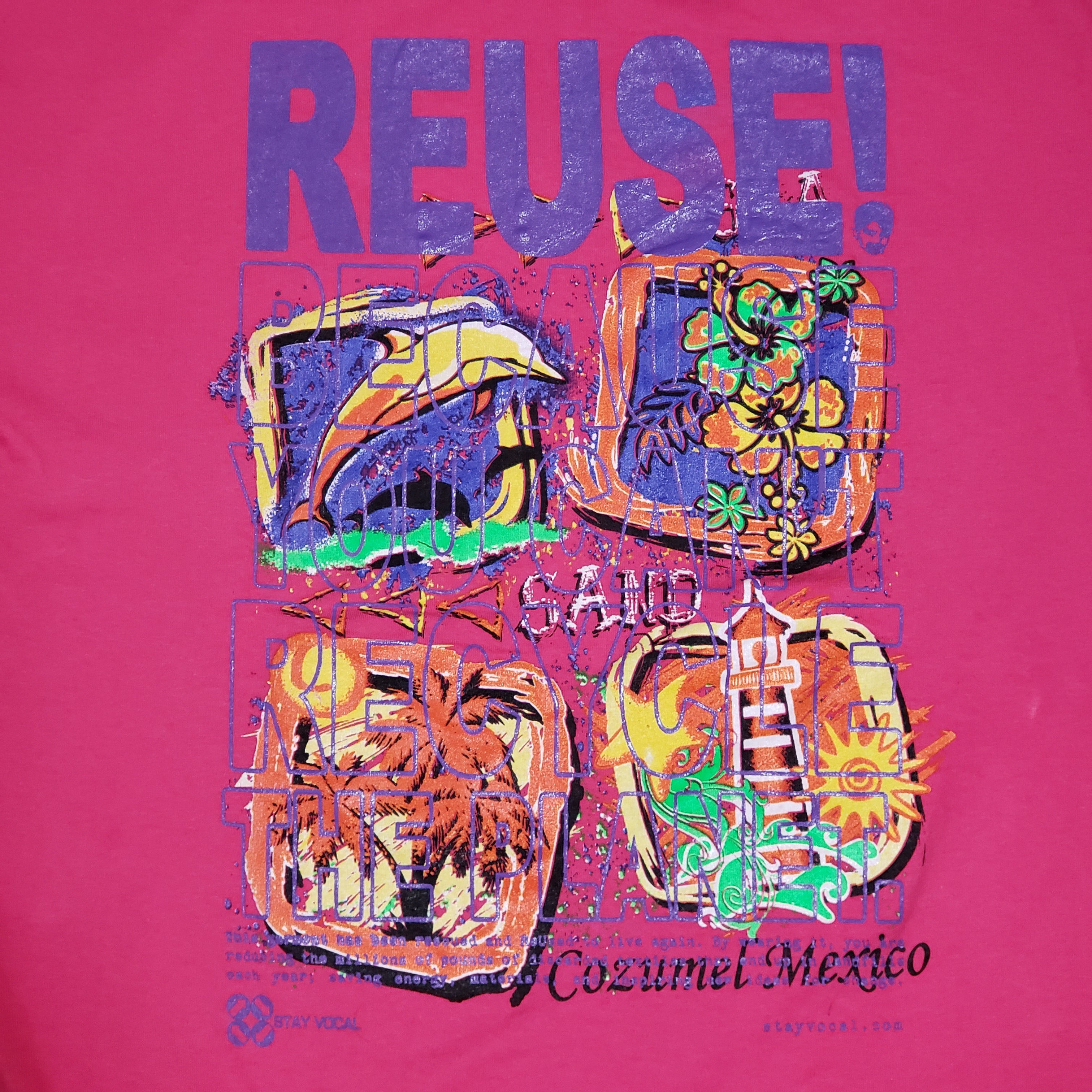 One of a Kind (Men's XL) REUSE! Cozumel Mexico T-Shirt