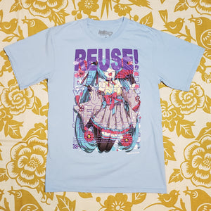 One of a Kind (Men's S) REUSE! Anime Girl T-Shirt