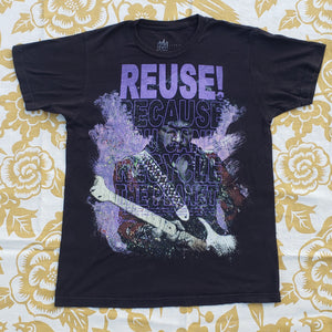 One of a Kind (Men's M) REUSE! Jimi Hendrix Purple Haze T-Shirt