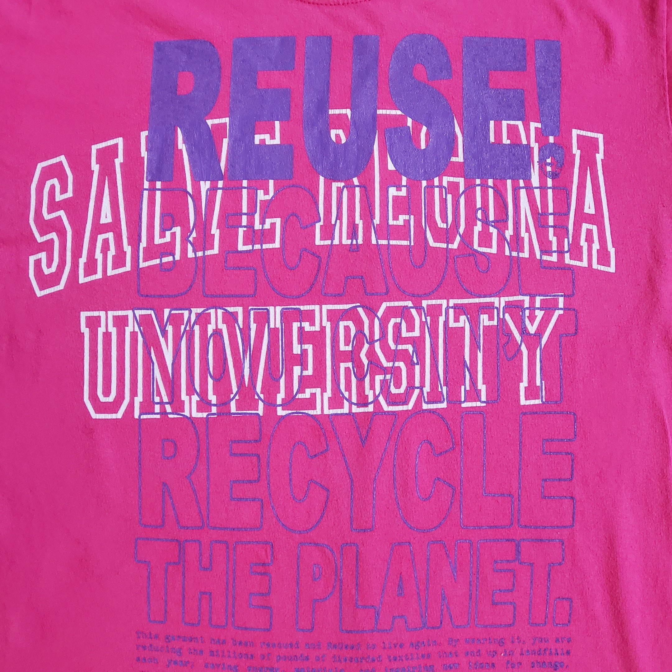One of a Kind (Men's S) REUSE! Salve Regina University T-Shirt