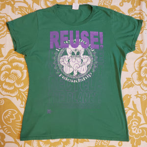 One of a Kind (Women's M) REUSE! Love Loyalty Friendship T-Shirt