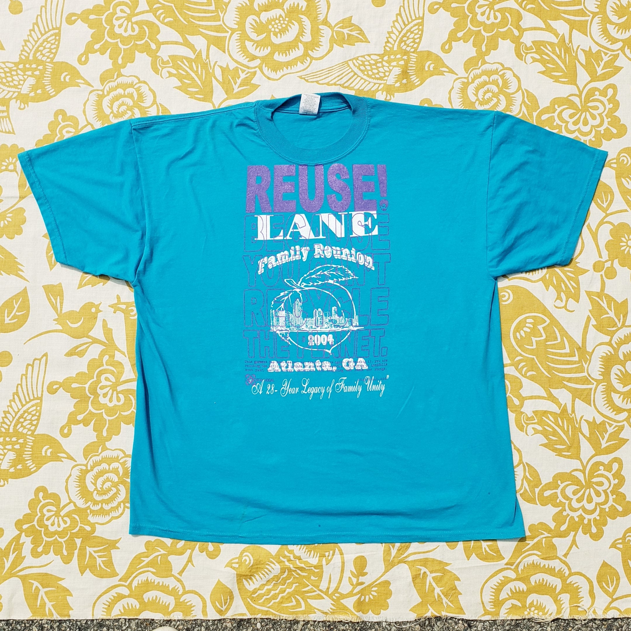 One of a Kind (Men's XXL) REUSE! Lane Family Reunion 2004 T-Shirt