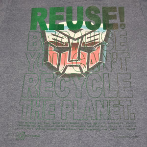 One of a Kind (Men's M) REUSE! Transformers Logo T-Shirt