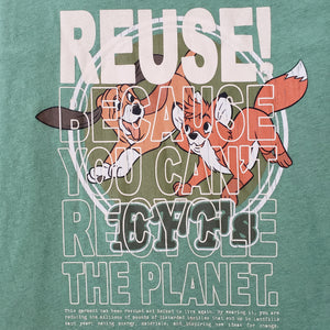 One of a Kind (Men's XL) REUSE! The Fox and the Hound BFFs T-Shirt