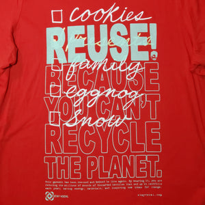 One of a Kind (Women's XL) REUSE! Holiday List T-Shirt