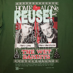 One of a Kind (Women's XL) REUSE! Home Alone The Wet Bandits T-Shirt