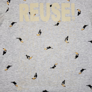 One of a Kind (Women's M) REUSE! Toucans All Over T-Shirt