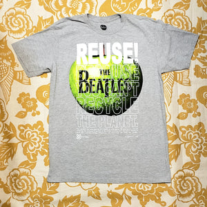 One of a Kind (Men's M) REUSE! The Beatles Apple Logo T-Shirt