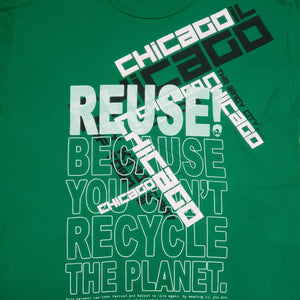 One of a Kind (Men's L) REUSE! Chicago The Windy City T-Shirt