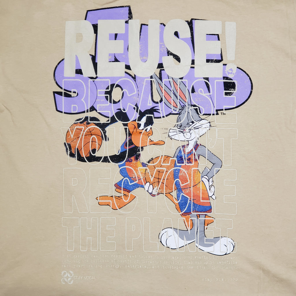 One of a Kind (Women's M) REUSE! Tune Squad T-Shirt