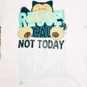 One of a Kind (Men's M) REUSE! Snorlax Not Today T-Shirt