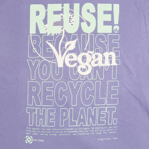 One of a Kind (Men's M) REUSE! Vegan T-Shirt