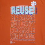 One of a Kind (Men's L) REUSE! Clemson Tiger Paw T-Shirt