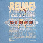 One of a Kind (Men's L) REUSE! Jessica Rabbit Diner T-Shirt