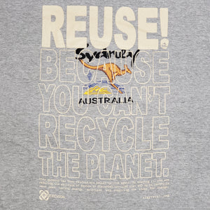 One of a Kind (Men's XL) REUSE! Sydney Australia Kangaroo T-Shirt