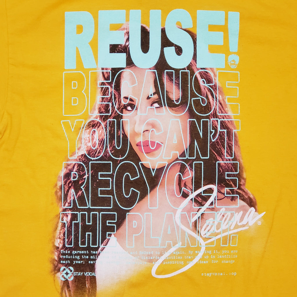 One of a Kind (Men's M) REUSE! Selena Face T-Shirt