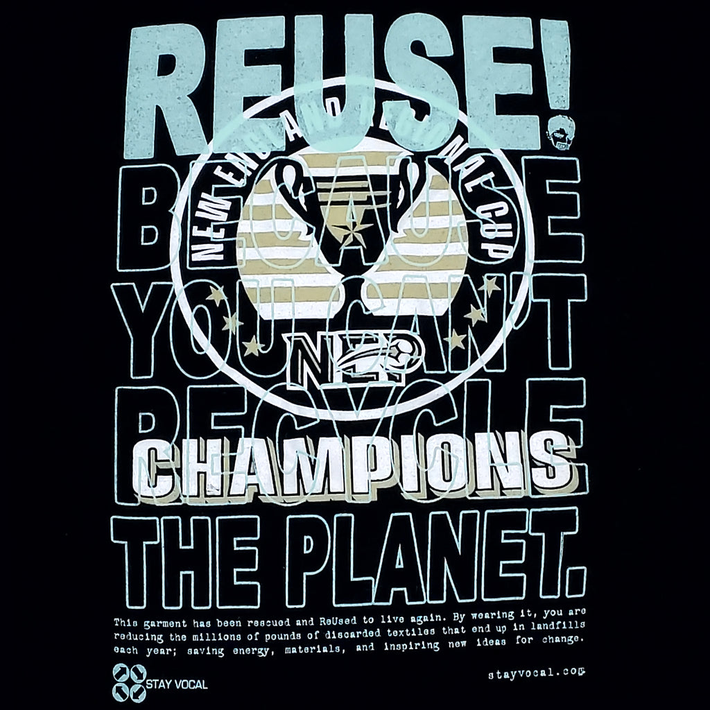 One of a Kind (Men's M) REUSE! New England Regional Cup Champions T-Shirt