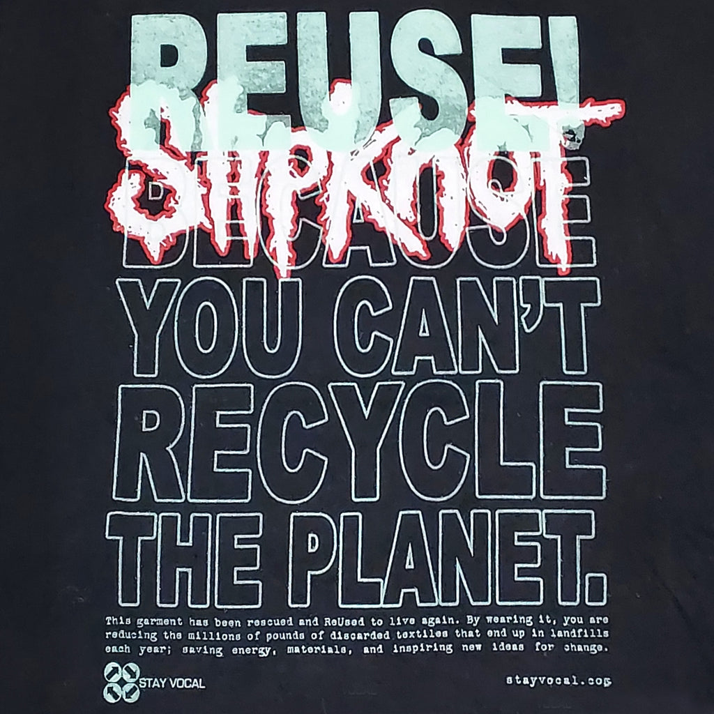 One of a Kind (Men's L) REUSE! Slipknot Logo T-Shirt