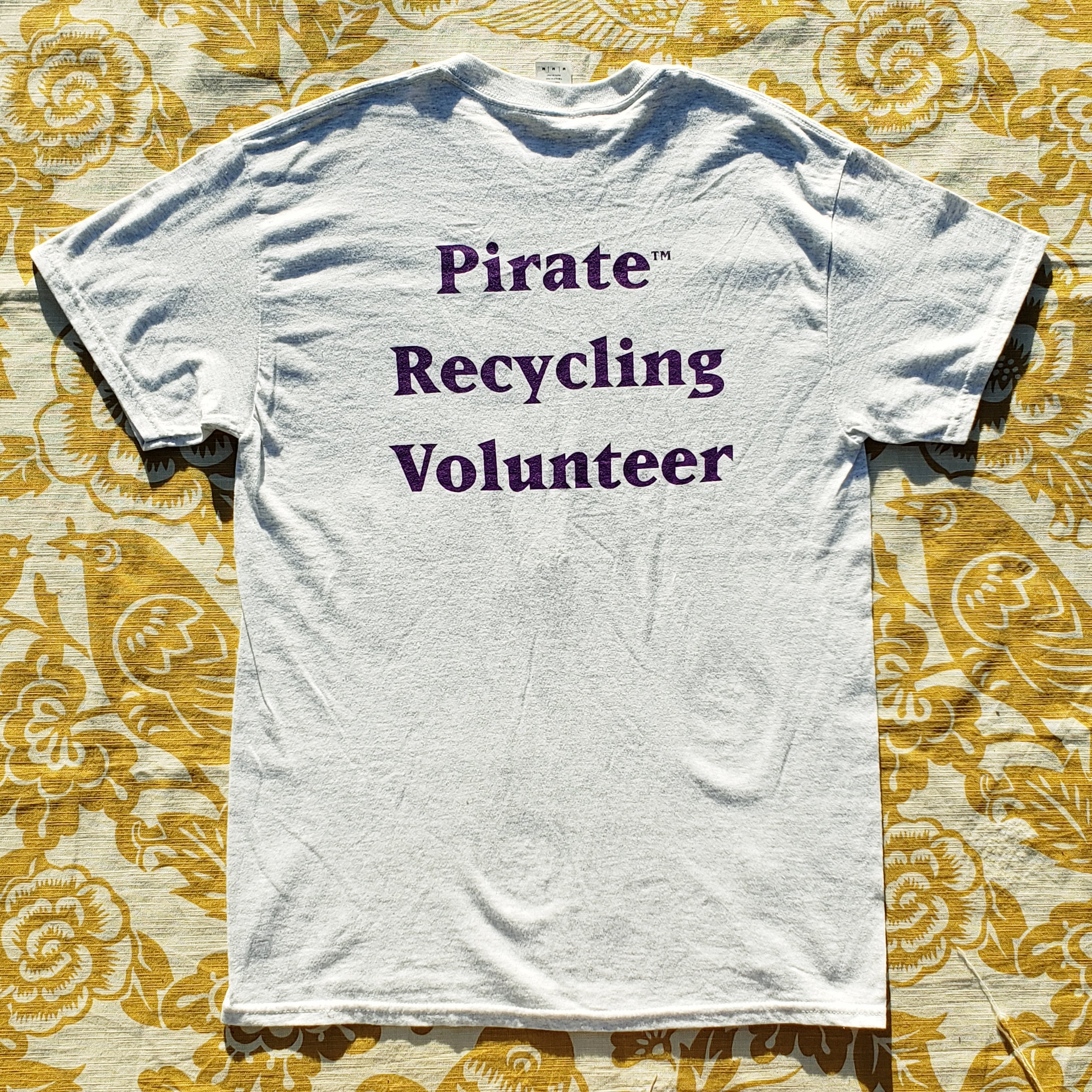 One of a Kind (Men's M) REUSE! East Carolina University Recycling T-Shirt