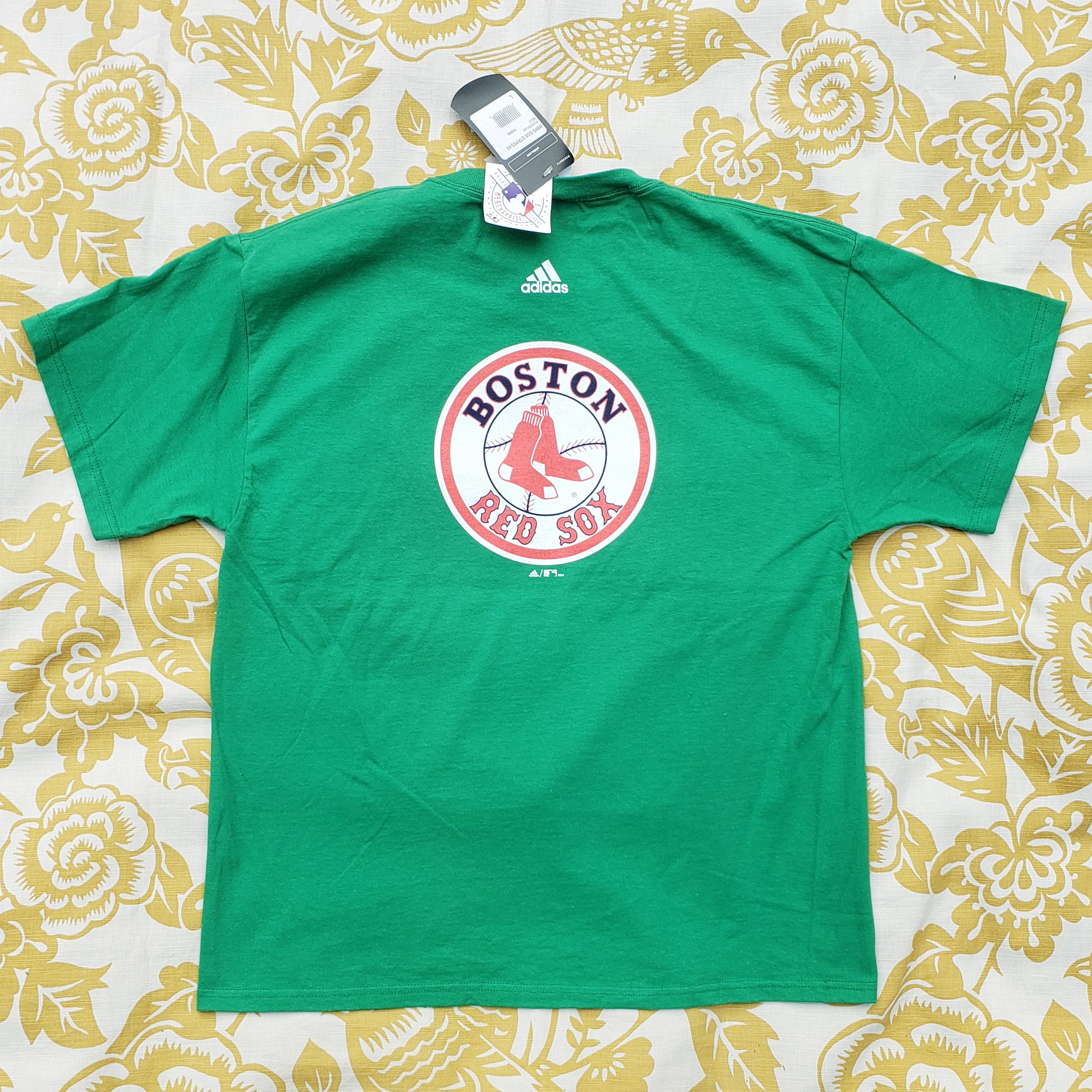 One of a Kind (Men's L) REUSE! Red Sox Name Only T-Shirt