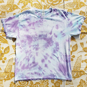 One of a Kind (Men's L) REUSE! Handmade Butter Fingers T-Shirt