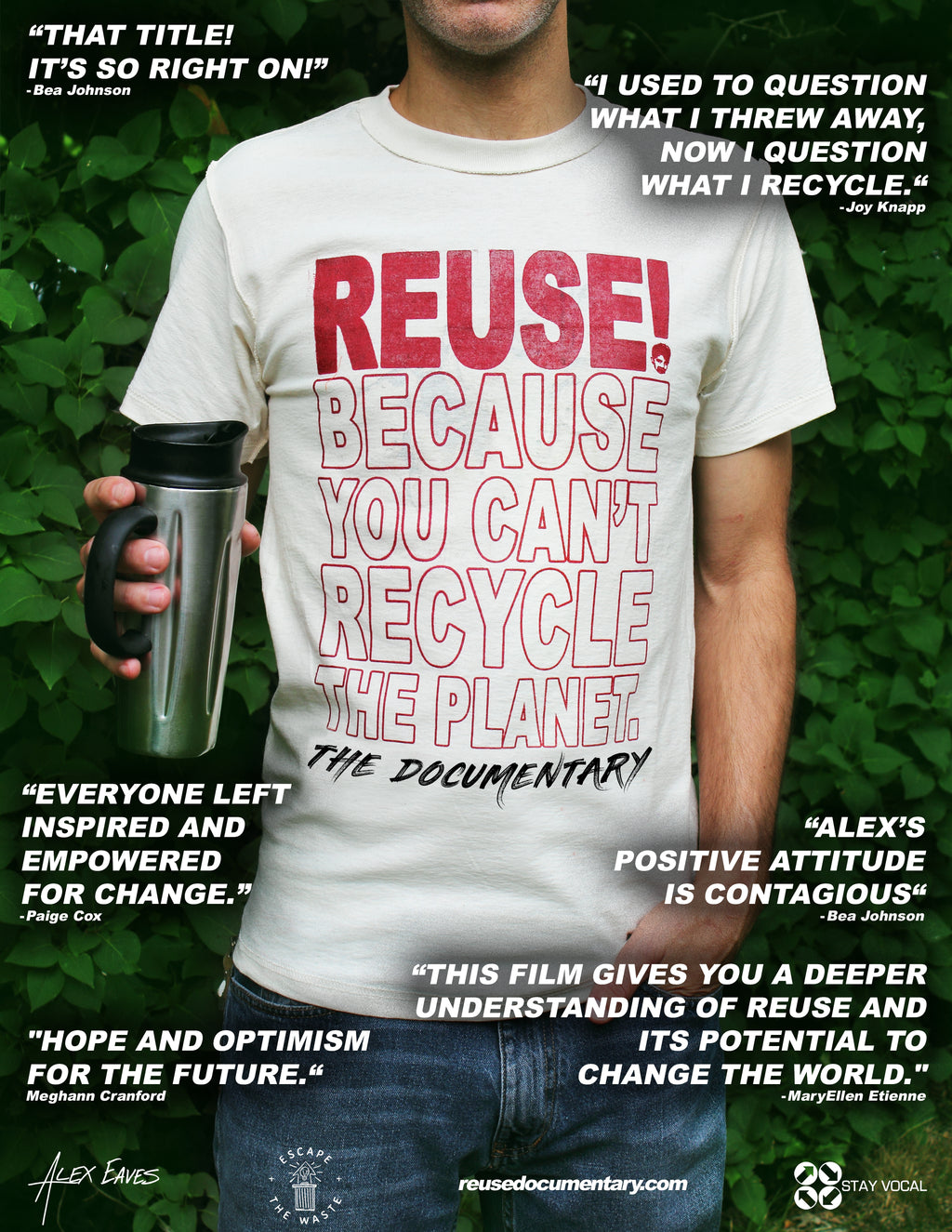 REUSE! Because You Can't Recycle The Planet Documentary License