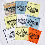 Handshake Slogan Patch