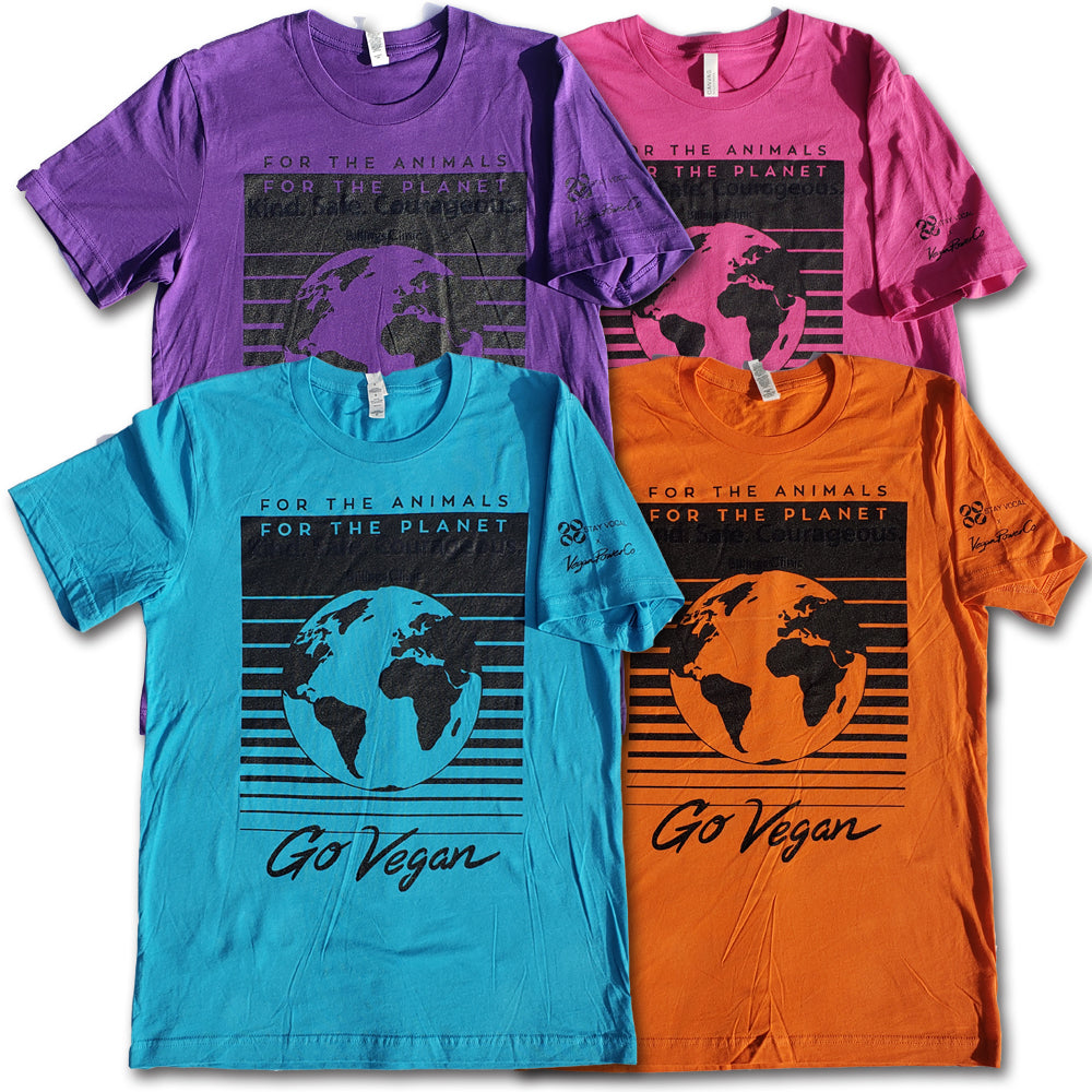 For The Animals, For The Planet, Go Vegan