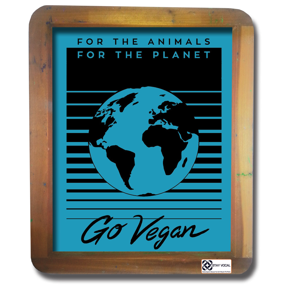 For The Animals, For The Planet, Go Vegan