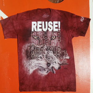 One of a Kind (Men's M) REUSE! Nine Wolves T-Shirt