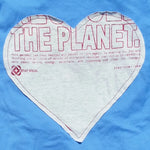 One of a Kind (Women's XL) Heart Patch The Planet T-Shirt