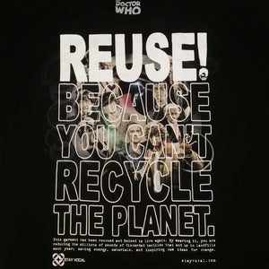 One of a Kind (Women's XXL) REUSE! Doctor Who Characters T-Shirt