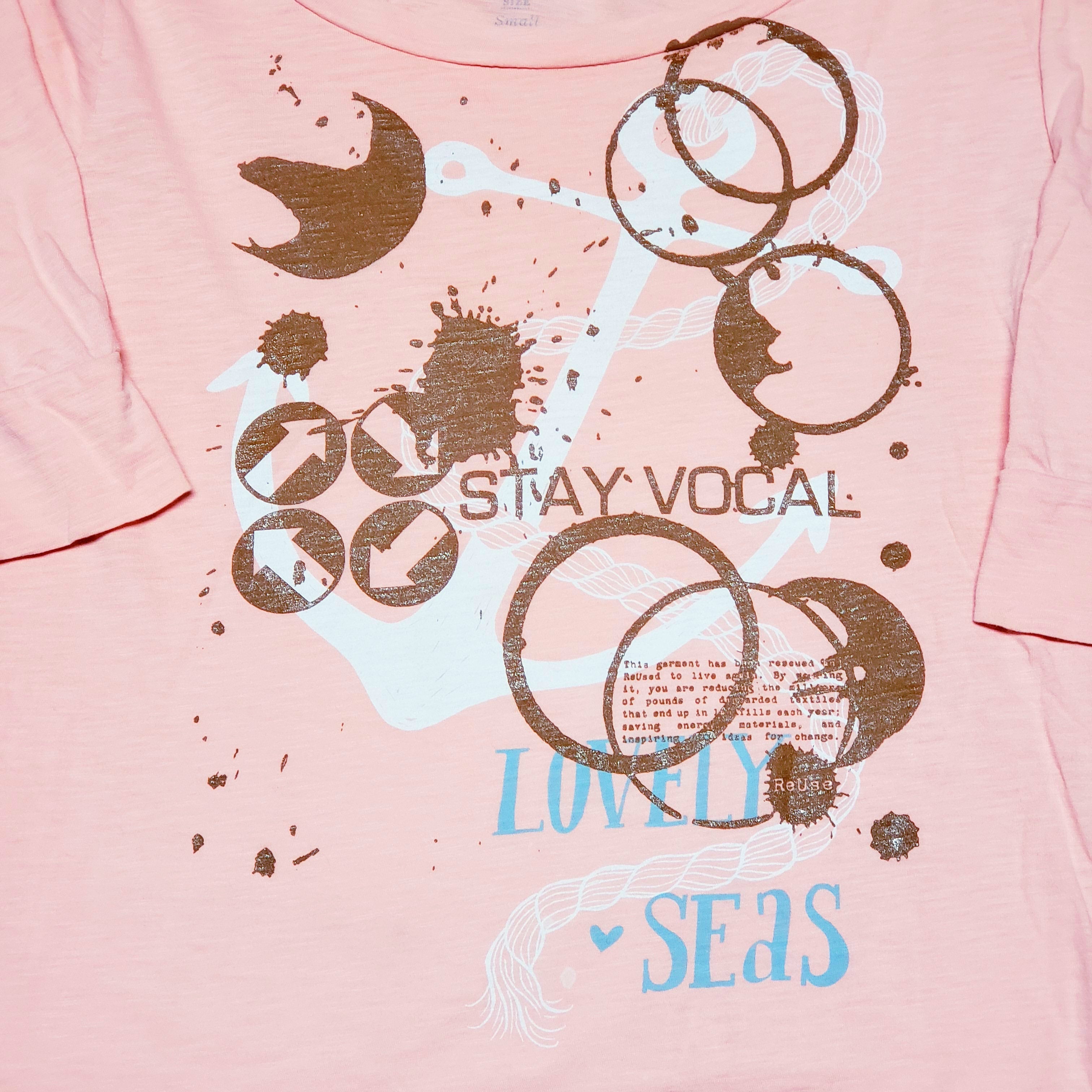 One of a Kind (Women's S) Coffee in the Lovely Seas T-Shirt