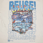 One of a Kind (Men's S) REUSE! Ohio Map T-Shirt