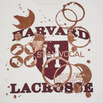 One of a Kind (Men's M) Coffee After Harvard Lacrosse T-Shirt