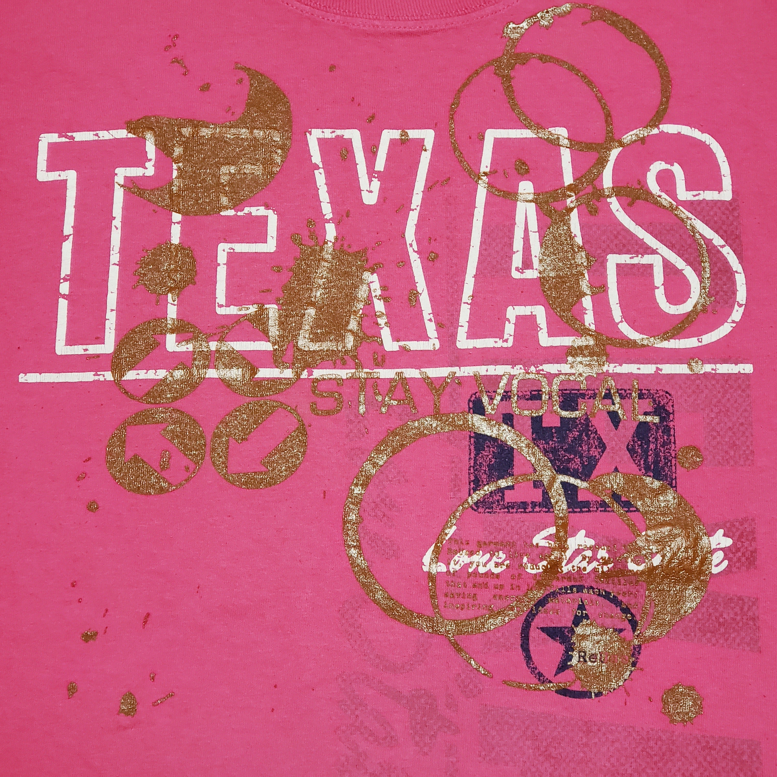 One of a Kind (Men's M) Coffee in Texas T-Shirt