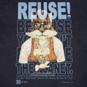 One of a Kind (Men's L) REUSE! Mars Foxman T-Shirt