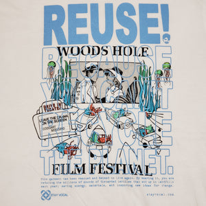 One of a Kind (Men's XXL) REUSE! Underwater Woods Hole Film Festival T-Shirt