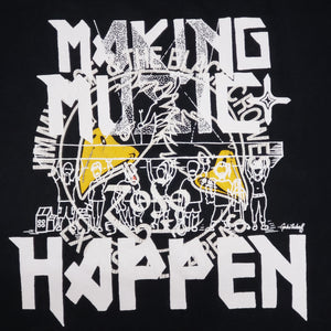One of a Kind (Men's L) Making Music Happen Jimmy Page & The Black Crowes T-Shirt