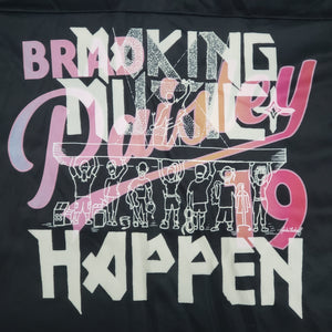 One of a Kind (Women's L) Making Music Happen Brad Paisley Black T-Shirt