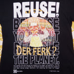 One of a Kind (Women's L) REUSE! The Muppets Swedish Chef T-Shirt