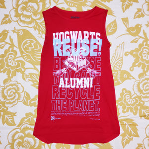 One of a Kind (Women's S) REUSE! Harry Potter Hogwarts Alumni Tank Top