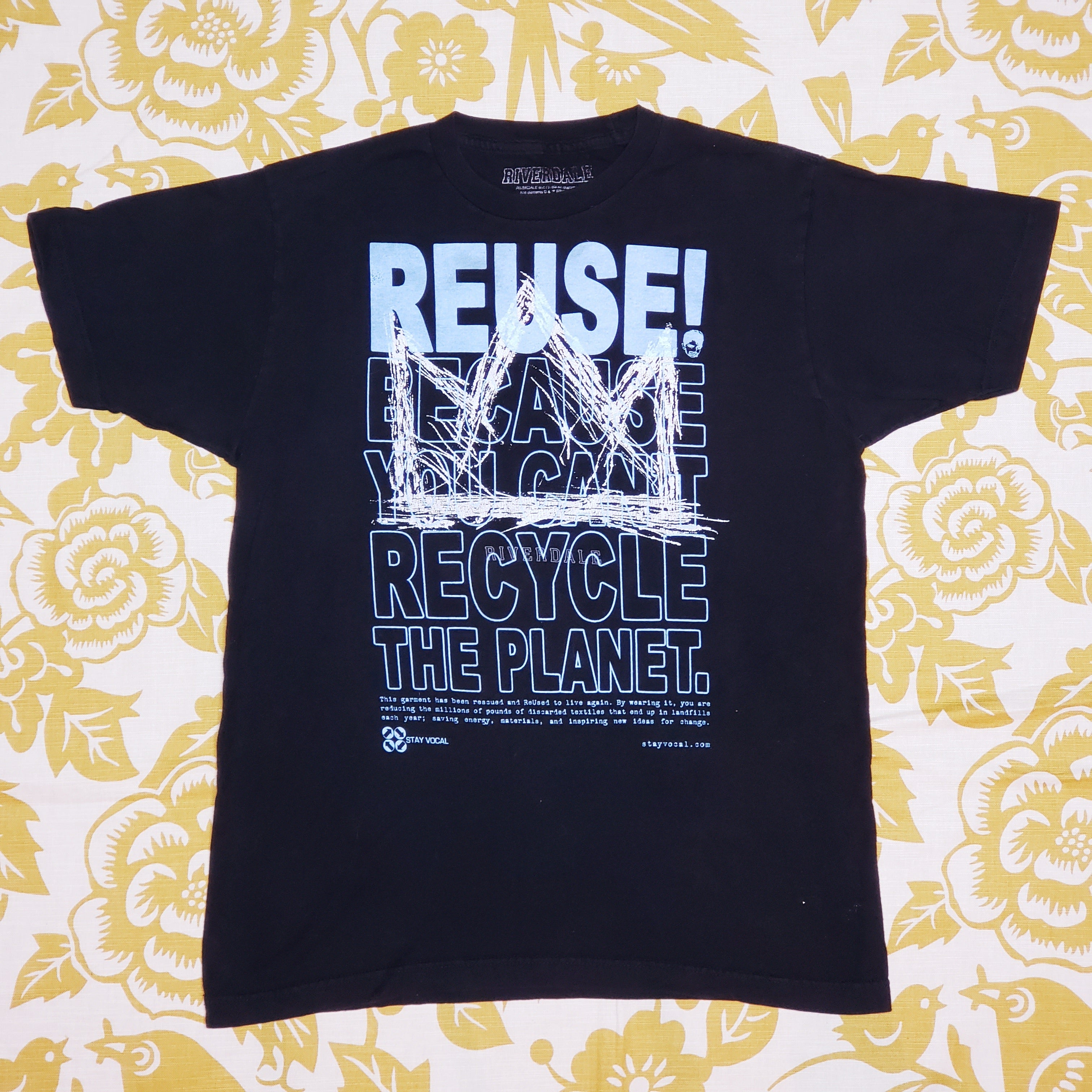 One of a Kind (Men's M) REUSE! Riverdale Crown T-Shirt