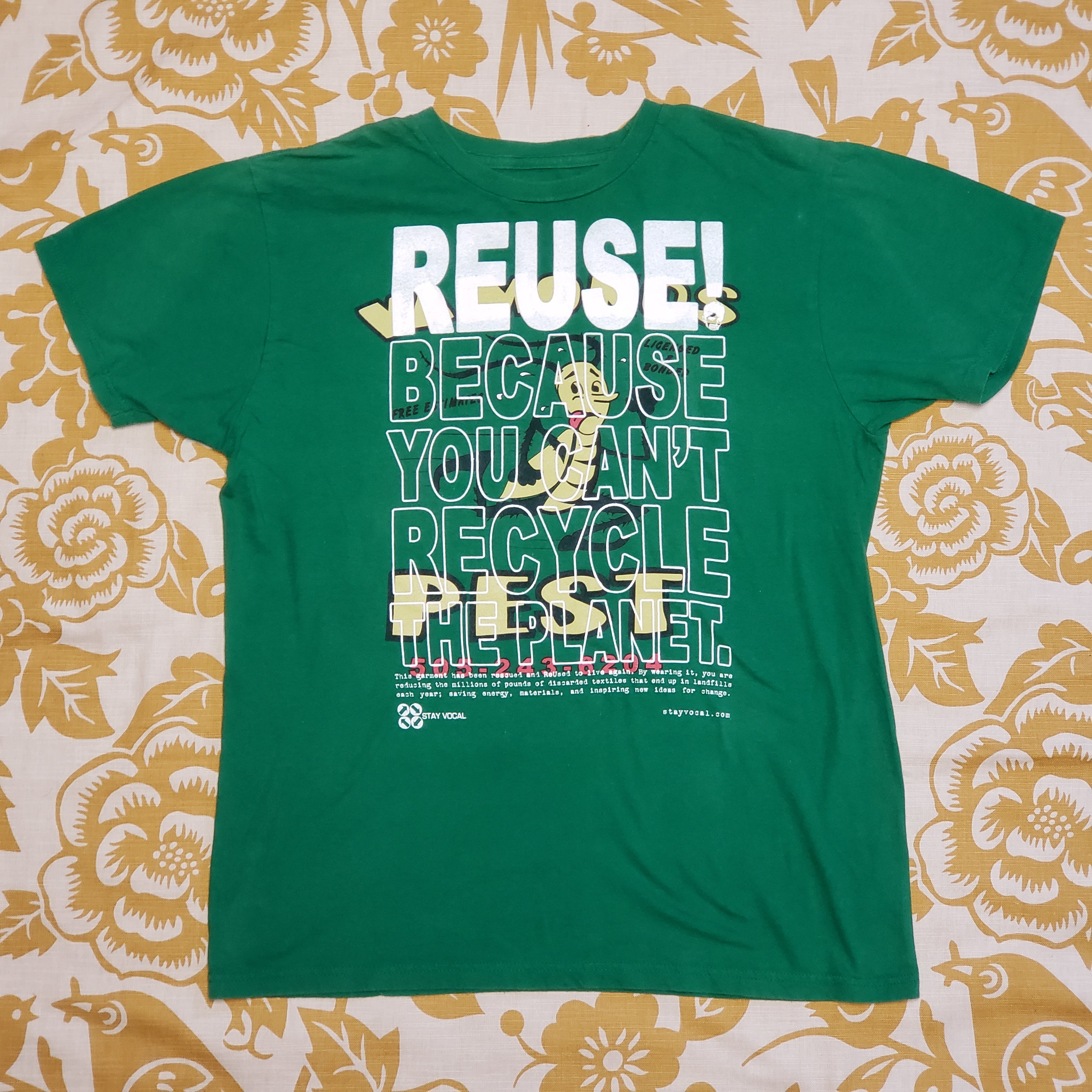 One of a Kind (Men's L) REUSE! Breaking Bad Vamonos Pest T-Shirt