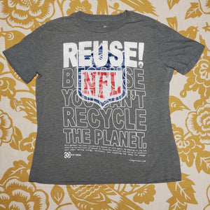One of a Kind (Kid's L) REUSE! NFL Logo T-Shirt